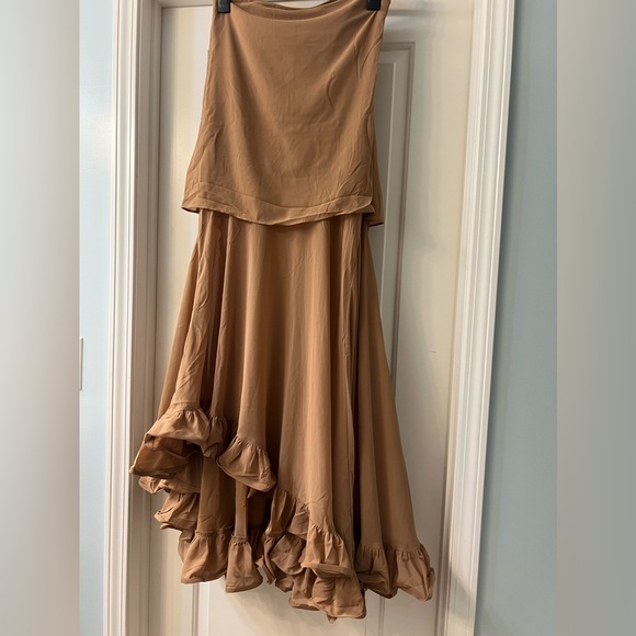 Hm volumious bandeau dress